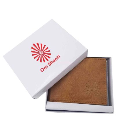 Redefine Style with the Brahma Kumaris Vegan Wallet for Men!