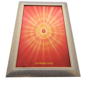 ✨Shiv Baba Golden Photo Frame (Size 8" X 12") ✨