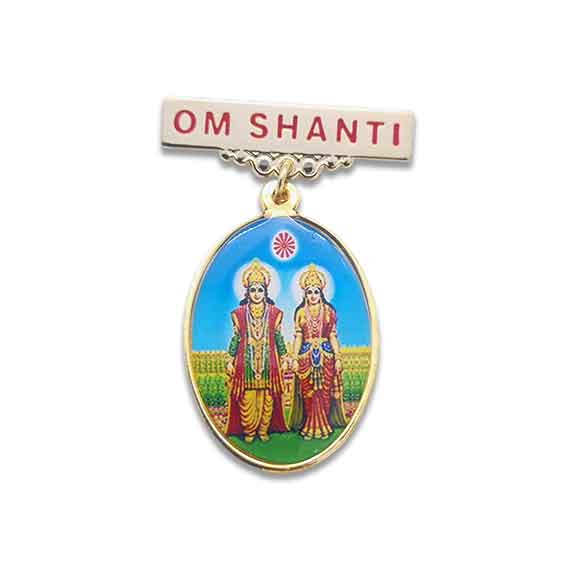 Big Laxmi Narayan Badge – Brahma Kumaris